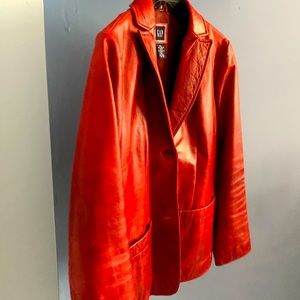 Res Genuine Leather Jacket Gap XS